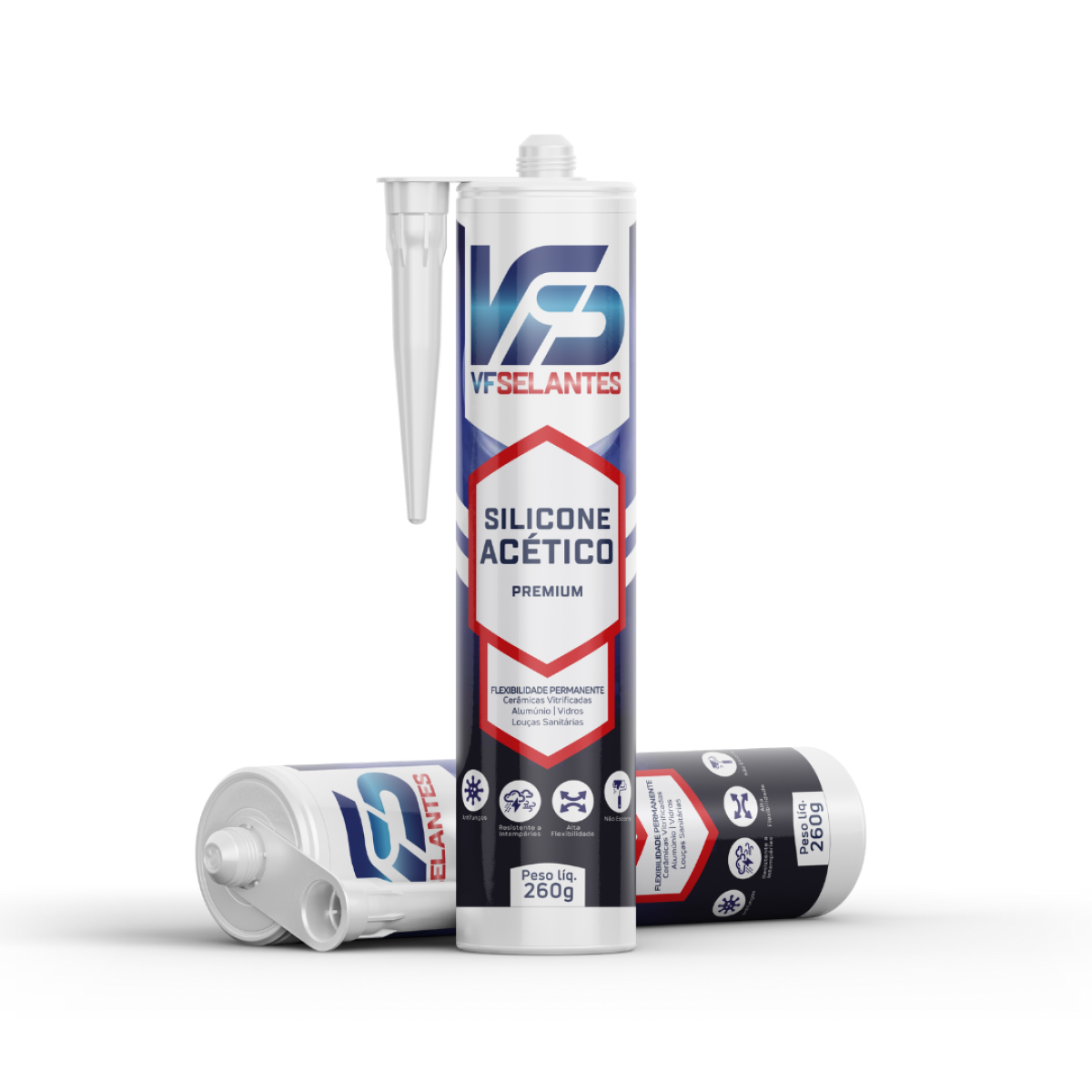 SILICONE ACÉTICO PREMIUM — imagem 1